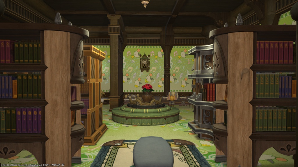 Harumayo Amayo Blog Entry ハウジング 地下図書室 Final Fantasy Xiv The Lodestone