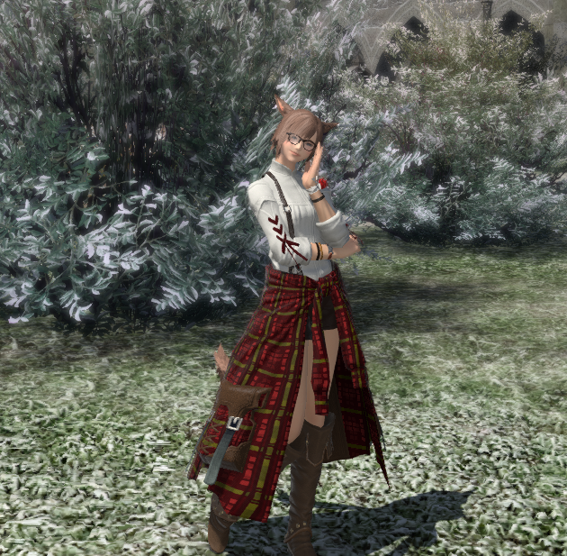 Eorzea Database Flannel Suspenders Final Fantasy Xiv.