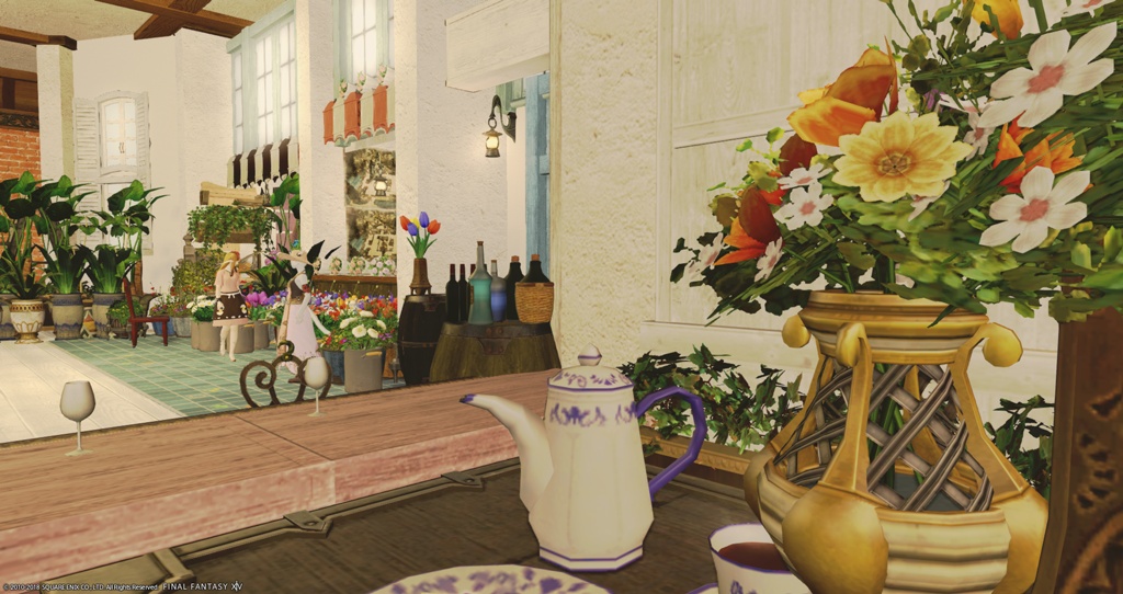 Taylor G Igi 日記 ハウジングでアンティークな花屋さん作りました Final Fantasy Xiv The Lodestone