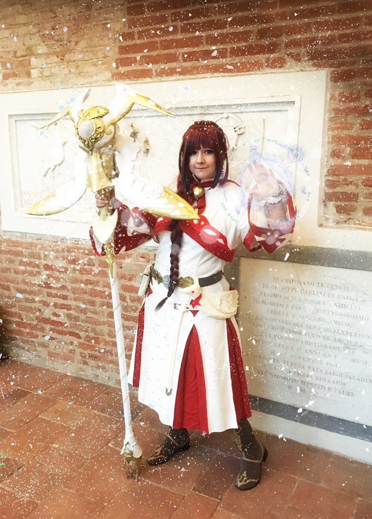 Costumes, Reenactment, Theatre Costumes White Mage from Fina