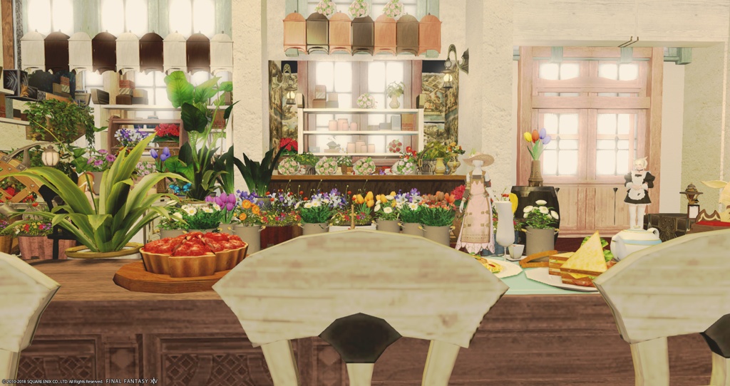 Taylor G Igi Blog Entry ハウジングでアンティークな花屋さん作りました Final Fantasy Xiv The Lodestone