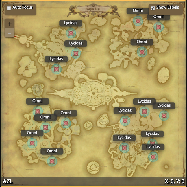 Map of spawn points killing the elite mark will grant the player 5,000 gil ...