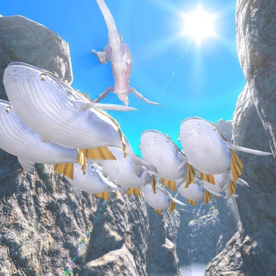 Mozu Kahanrin Blog Entry クジラの民 群れで生きる本来の姿 Final Fantasy Xiv The Lodestone
