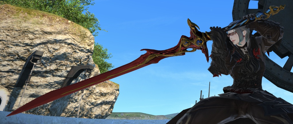 Image is about Ffxiv Drk Sword.