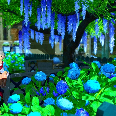 Popo Cookie Blog Entry 紫陽花と Final Fantasy Xiv The Lodestone