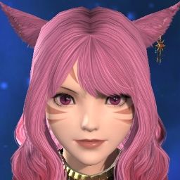 Rosa Katze
