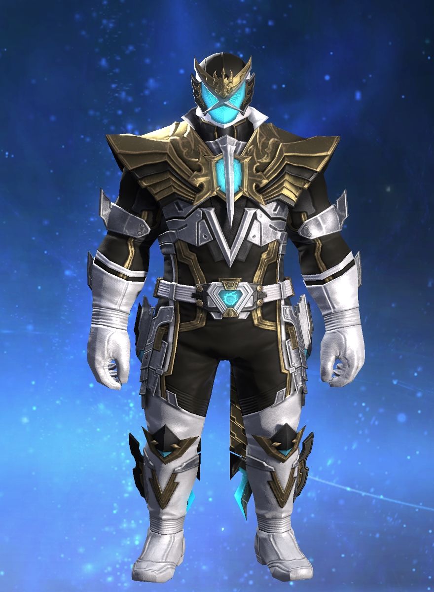 Masked-hero Eorzeaman