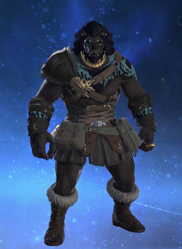 Cyan Lion